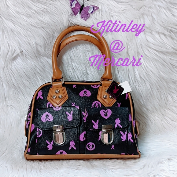 Y2K Playboy Monogram Handbag NWT - Picture 4 of 10